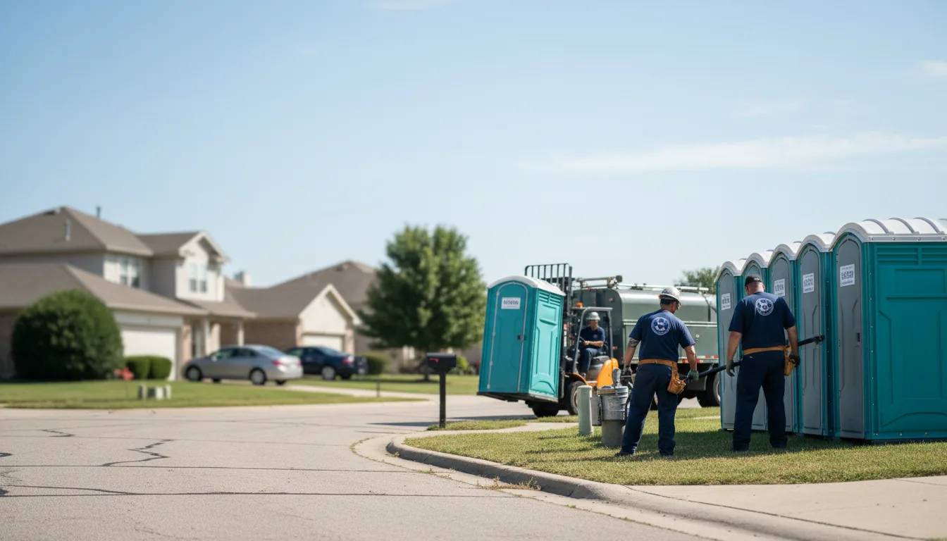 Porta Potty Rental in Powell, MO near me